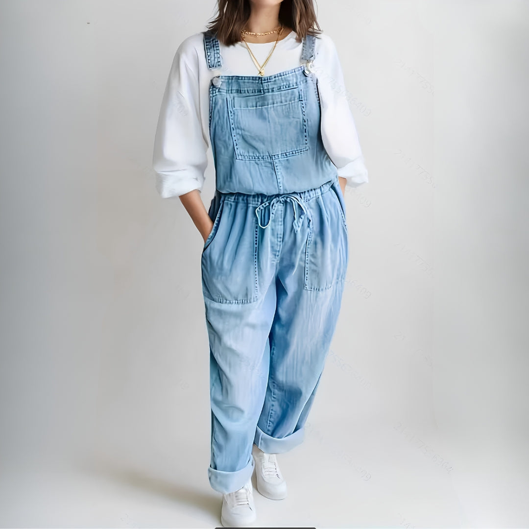 Robin - Salopetă lejeră din denim — imagine 1
