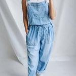 Robin - Salopetă lejeră din denim — imagine 3