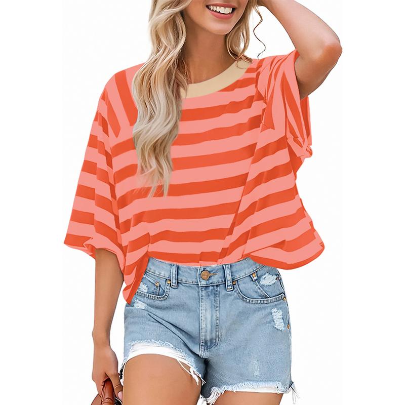 Rosalie - un top de vară la modă, cu croială lejeră, cu decolteu — imagine 8