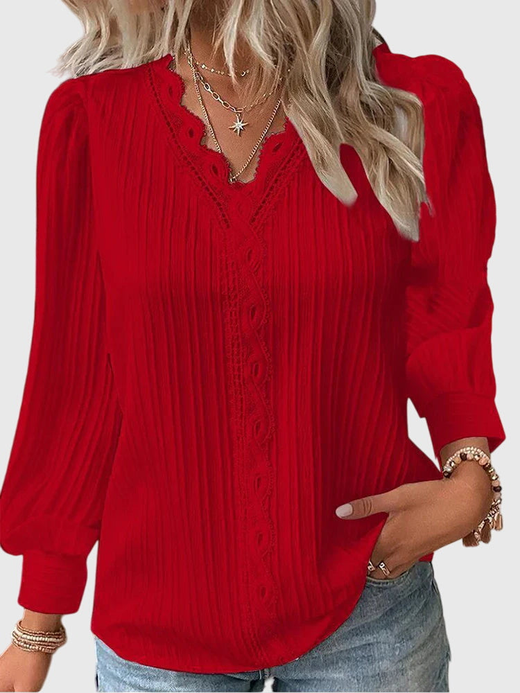 Ruby - bluză elegantă cu pulover — imagine 6
