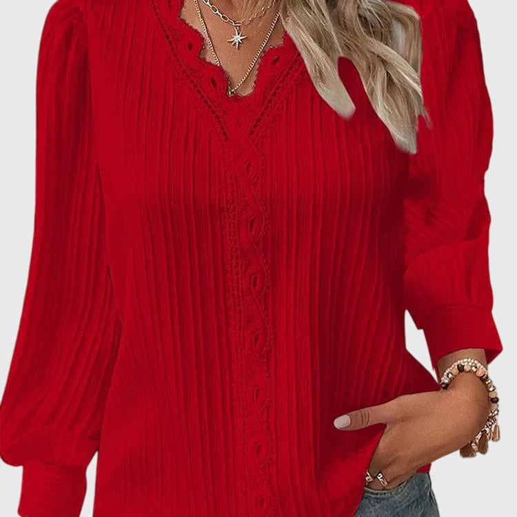 Ruby - bluză elegantă cu pulover — imagine 6