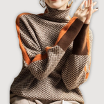 Sadie - pulover elegant cu guler înalt — imagine 3