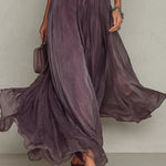 Samantha - rochie maxi din șifon retro șic — imagine 6