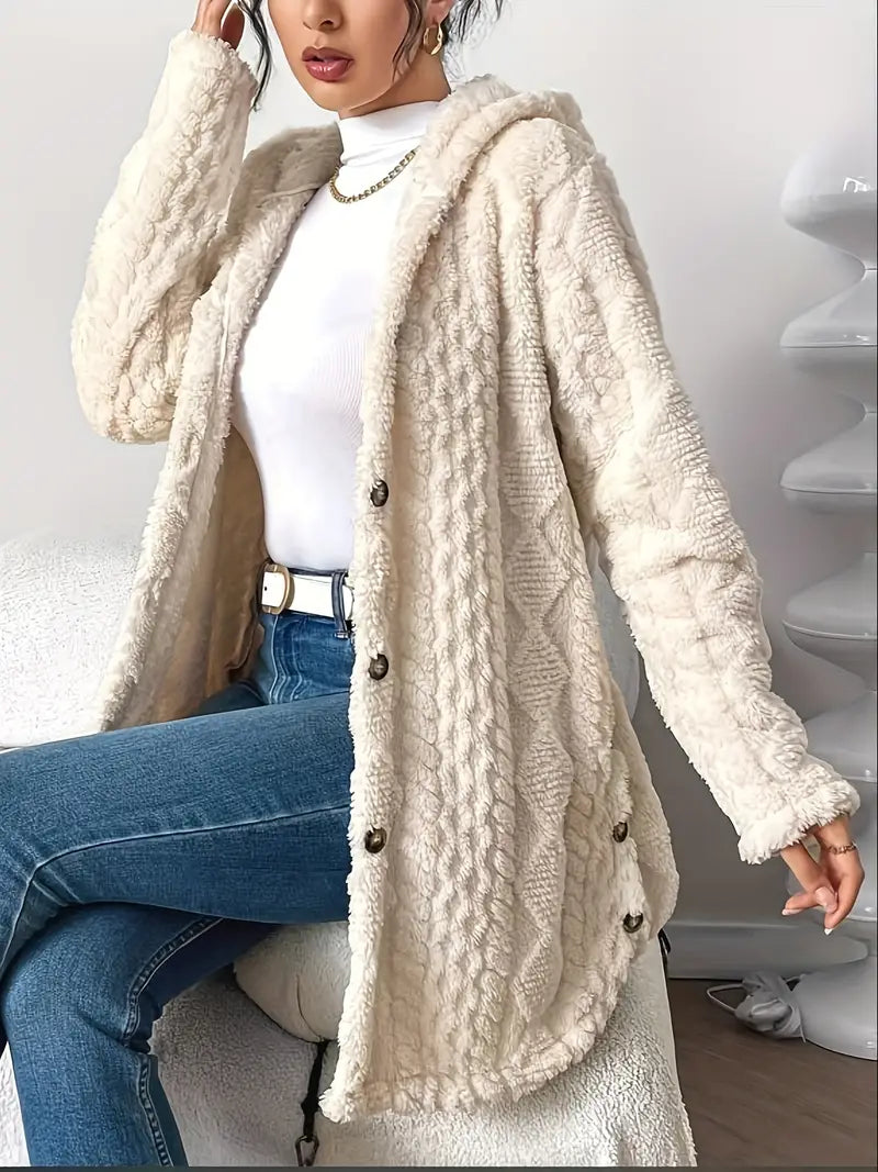 Sara - Jachetă cu glugă din fleece — imagine 5