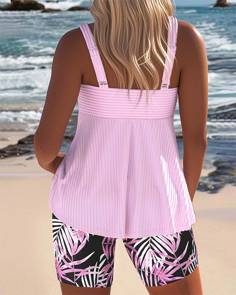 Sarah - Set Tankini colorat — imagine 5