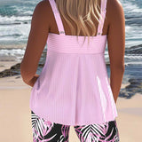Sarah - Set Tankini colorat — imagine 5
