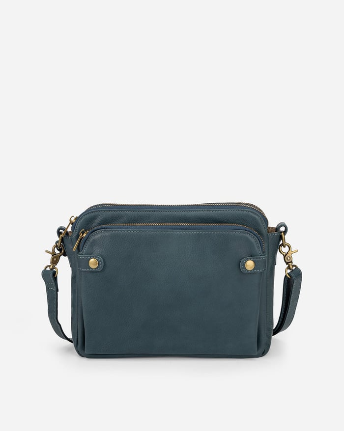 Savannah - o geantă elegantă crossbody cu trei straturi — imagine 3