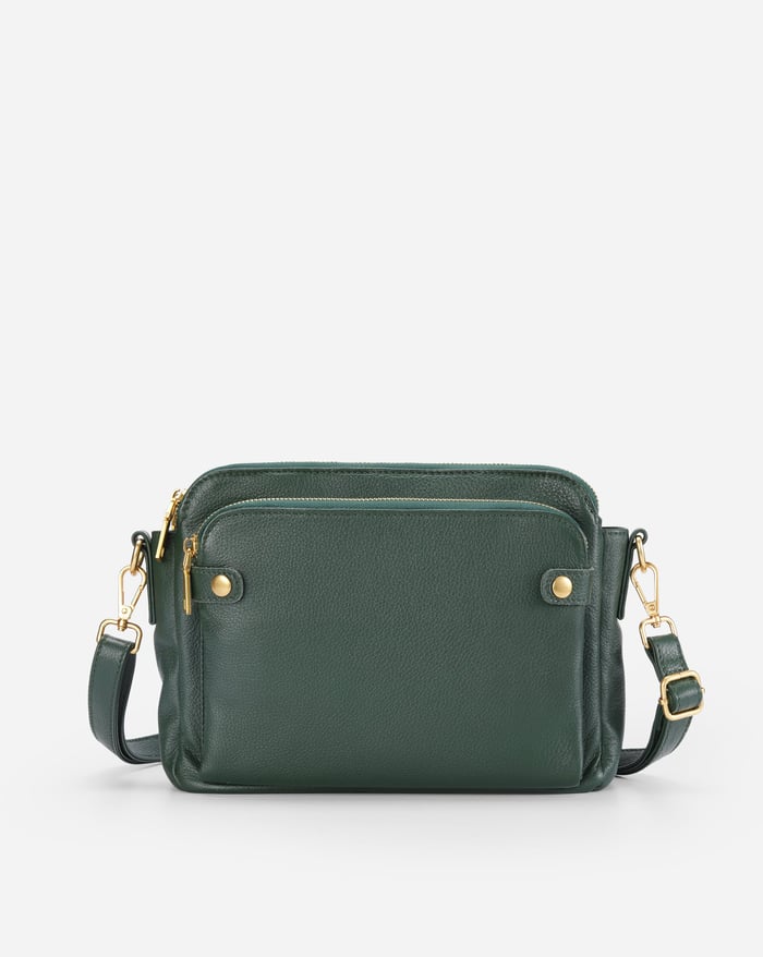 Savannah - o geantă elegantă crossbody cu trei straturi — imagine 5