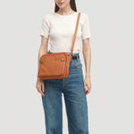 Savannah - o geantă elegantă crossbody cu trei straturi — imagine 9