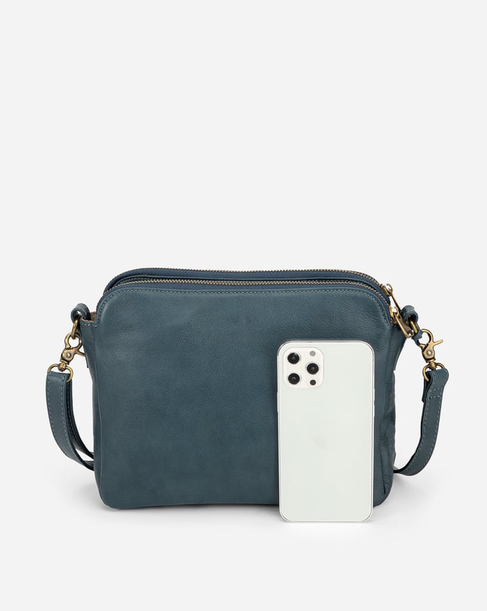 Savannah - o geantă elegantă crossbody cu trei straturi — imagine 17