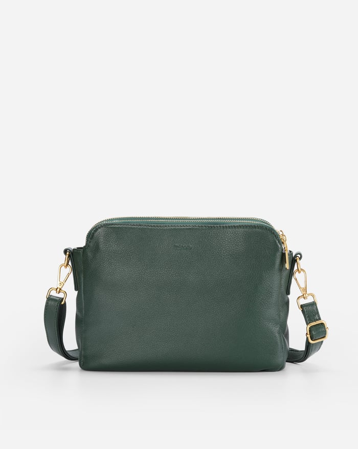 Savannah - o geantă elegantă crossbody cu trei straturi — imagine 24