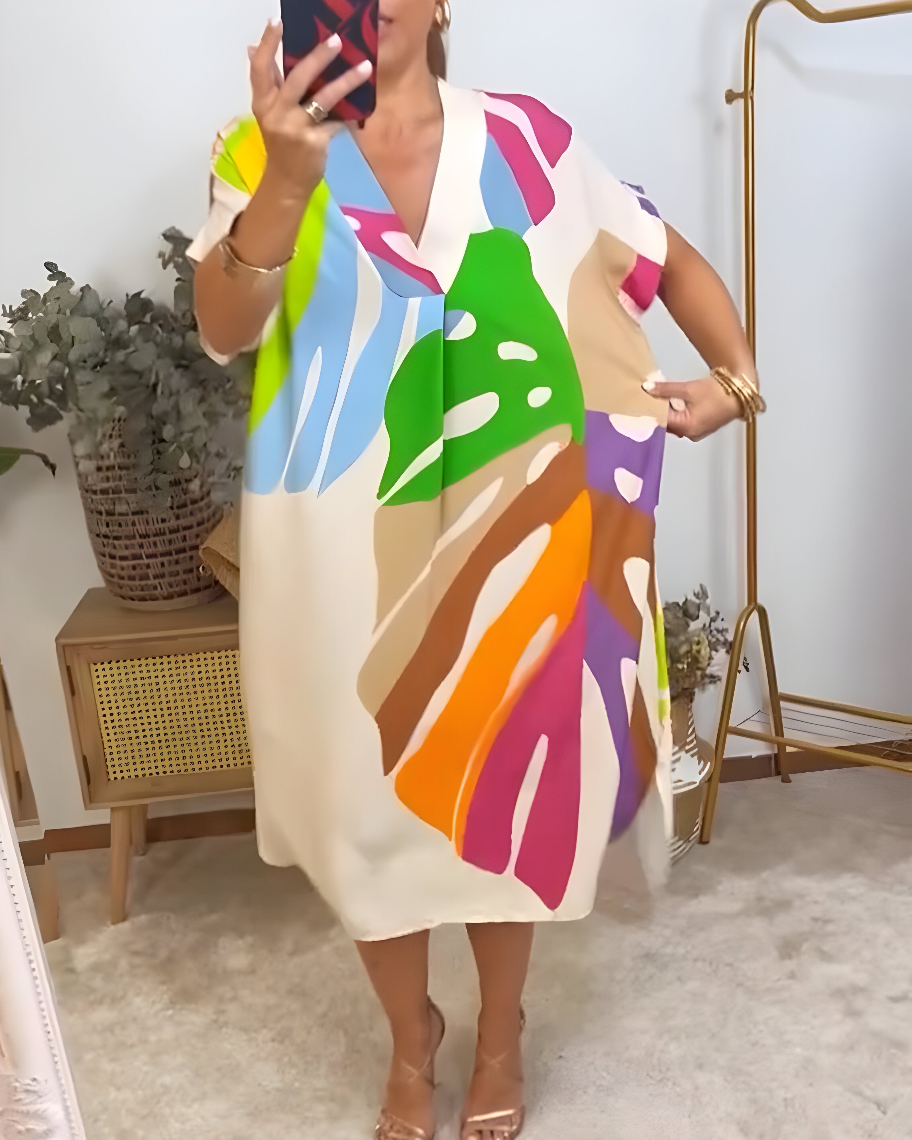 Savannah - rochie casual cu imprimeu floral — imagine 5