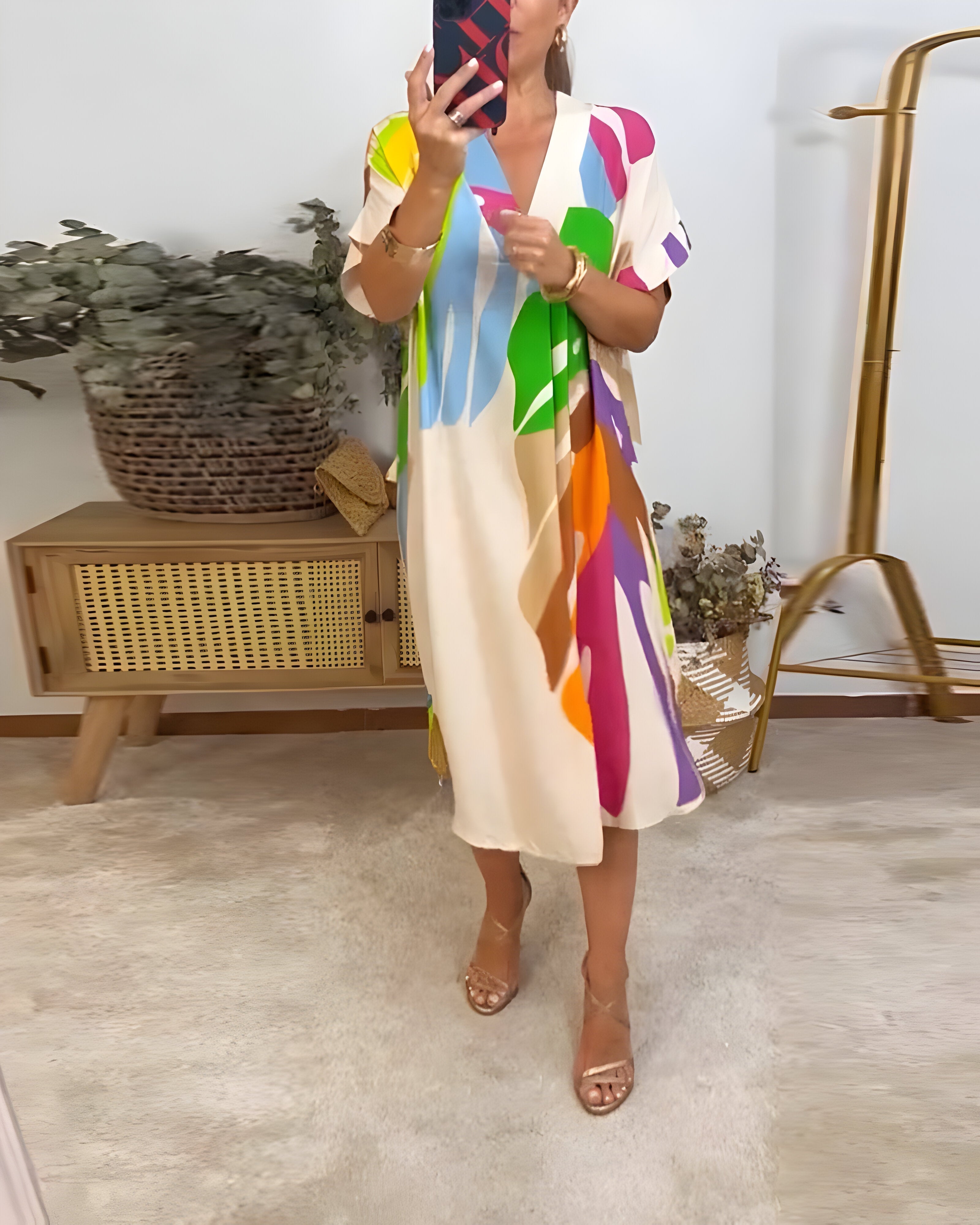 Savannah - rochie casual cu imprimeu floral — imagine 6