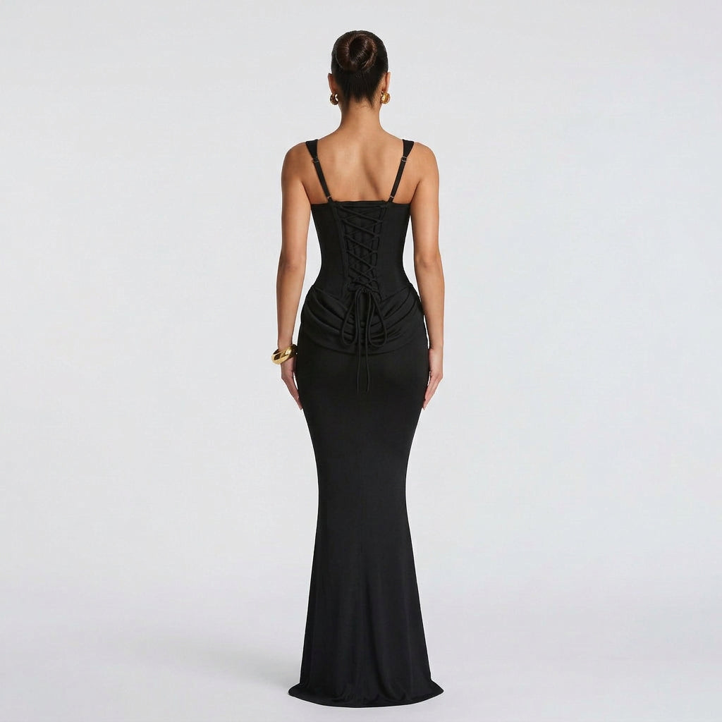 Scarlett - rochie maxi elegantă — imagine 3