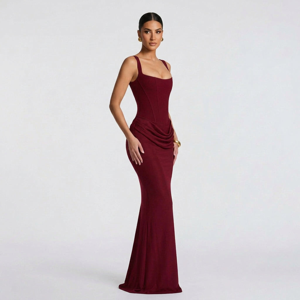 Scarlett - rochie maxi elegantă — imagine 7