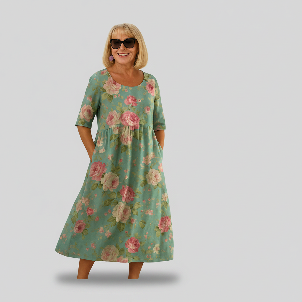 Scarlett - rochie midi lejeră — imagine 2
