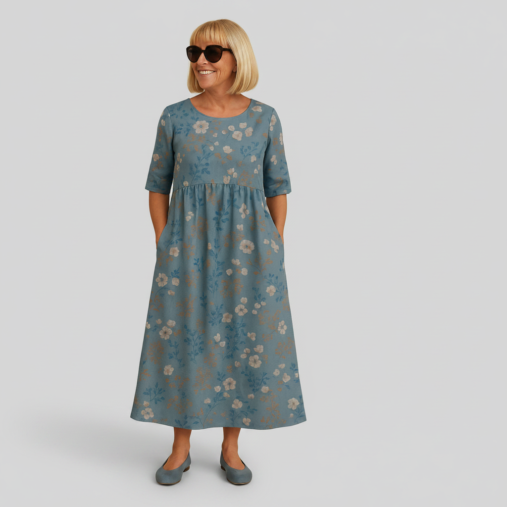 Scarlett - rochie midi lejeră — imagine 5