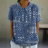 Sienna - bluză cu model tribal — imagine 1