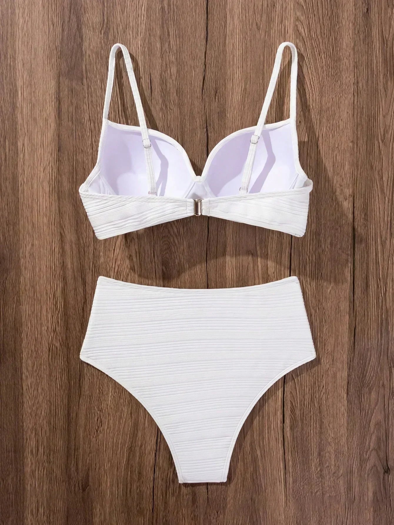 Sienna - Top încrucișat cu talie înaltă, bikini cu talie înaltă — imagine 5