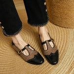 Sophie - pantofi retro cu cataramă — imagine 1