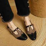 Sophie - pantofi retro cu cataramă — imagine 1