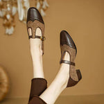 Sophie - pantofi retro cu cataramă — imagine 3