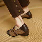 Sophie - pantofi retro cu cataramă — imagine 5