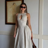 Stephanie - rochie midi elegantă — imagine 2