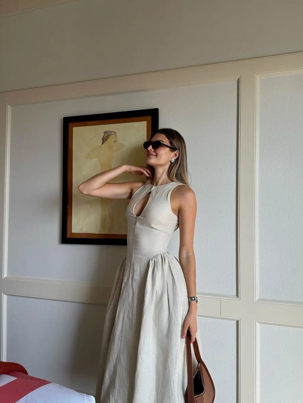 Stephanie - rochie midi elegantă — imagine 3
