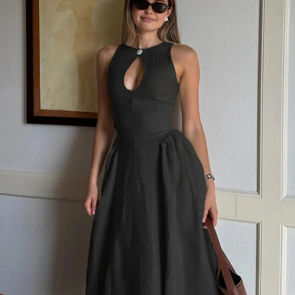 Stephanie - rochie midi elegantă — imagine 5
