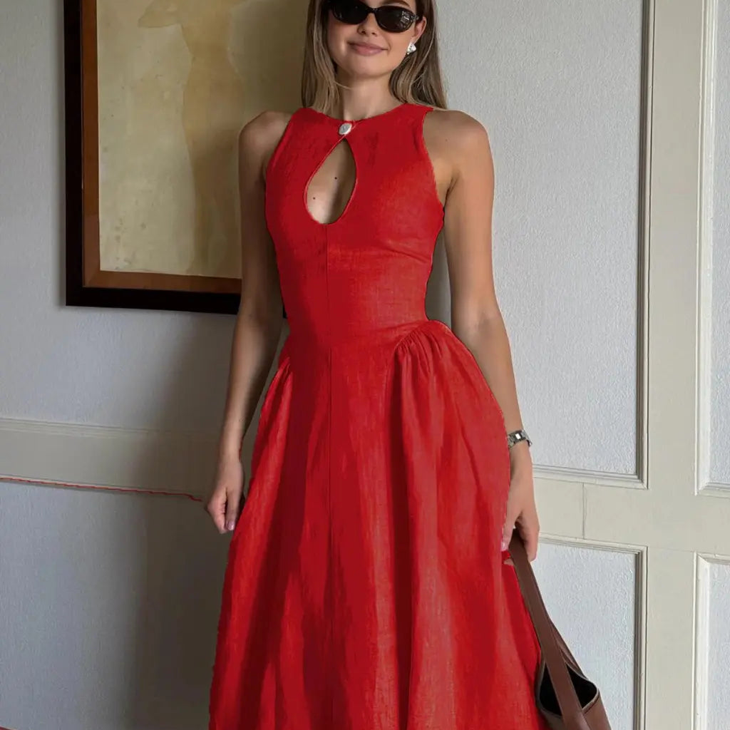 Stephanie - rochie midi elegantă — imagine 6