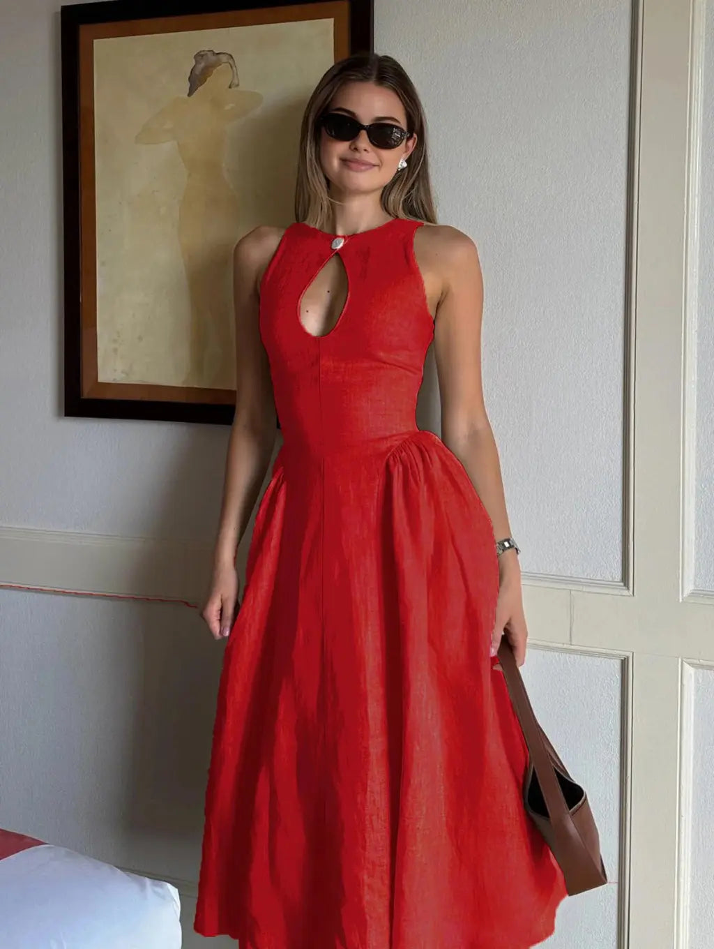 Stephanie - rochie midi elegantă — imagine 6