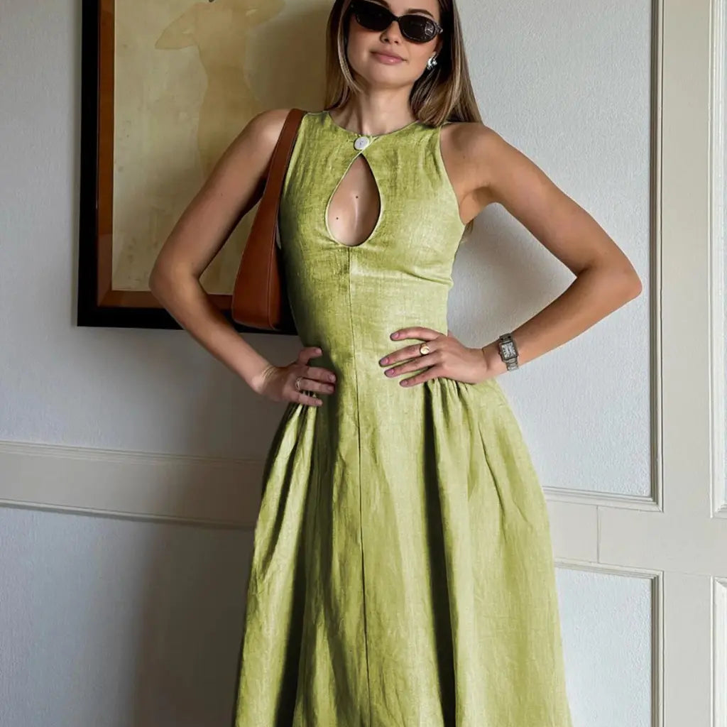 Stephanie - rochie midi elegantă — imagine 7