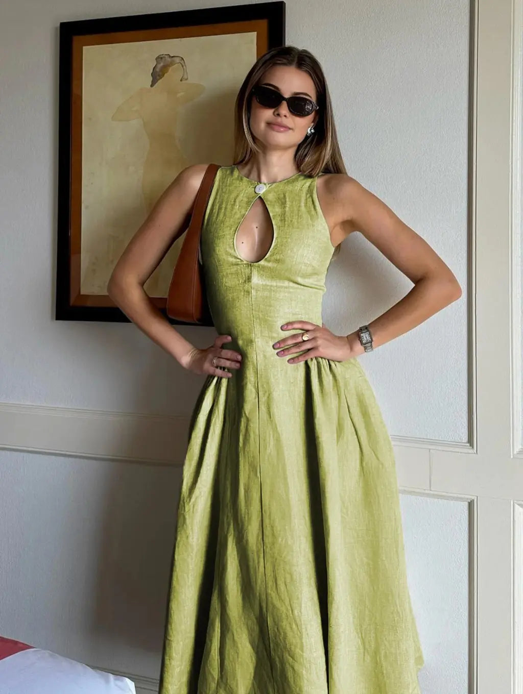 Stephanie - rochie midi elegantă — imagine 7