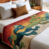 Covor matlasat pentru pat - Desert Starburst — imagine 1