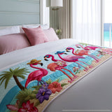 Covor matlasat pentru pat - Flamingo Bay — imagine 1
