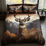 Set de lenjerie de pat matlasată, format din 3 piese - Animale de pădure — imagine 5