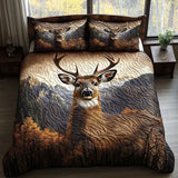 Set de lenjerie de pat matlasată, format din 3 piese - Animale de pădure — imagine 5