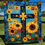 Cuvertură matlasată - Sunny Cross — imagine 1