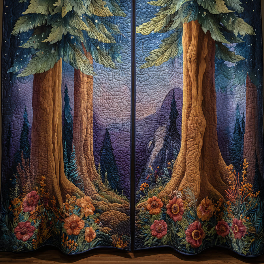 Cortină matlasată - Pădure — imagine 5