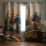 Cortină matlasată - Rustic Peak — imagine 1