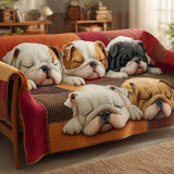 Husă de canapea matlasată - Bulldog — imagine 2