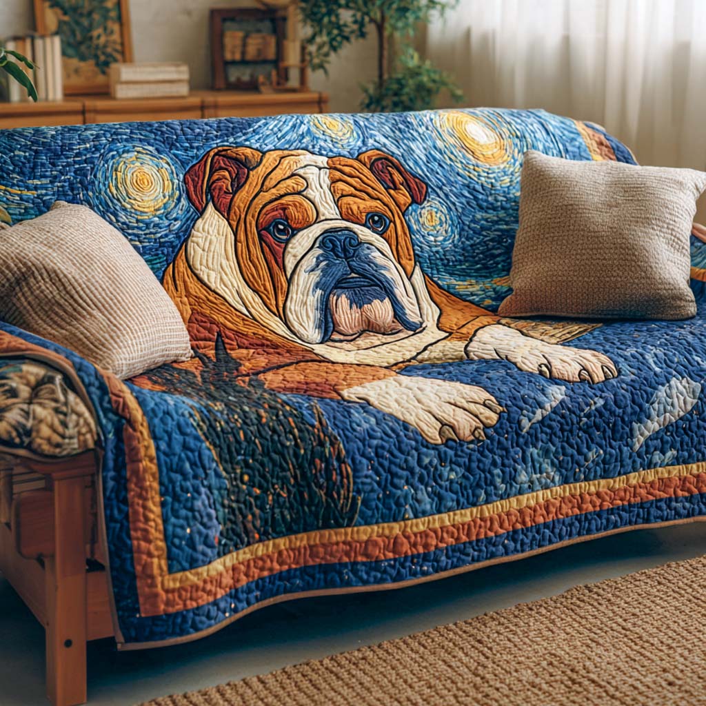 Husă de canapea matlasată - Bulldog — imagine 4