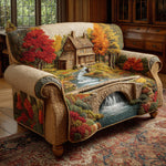 Husă de canapea matlasată - Model pădure — imagine 3