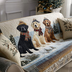 Husă de canapea matlasată - Labrador retriever — imagine 4