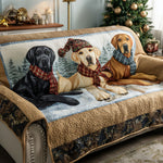 Husă de canapea matlasată - Labrador retriever — imagine 5