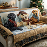 Husă de canapea matlasată - Labrador retriever — imagine 5