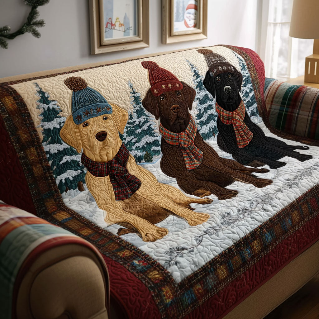 Husă de canapea matlasată - Labrador retriever — imagine 8