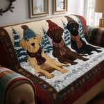 Husă de canapea matlasată - Labrador retriever — imagine 8