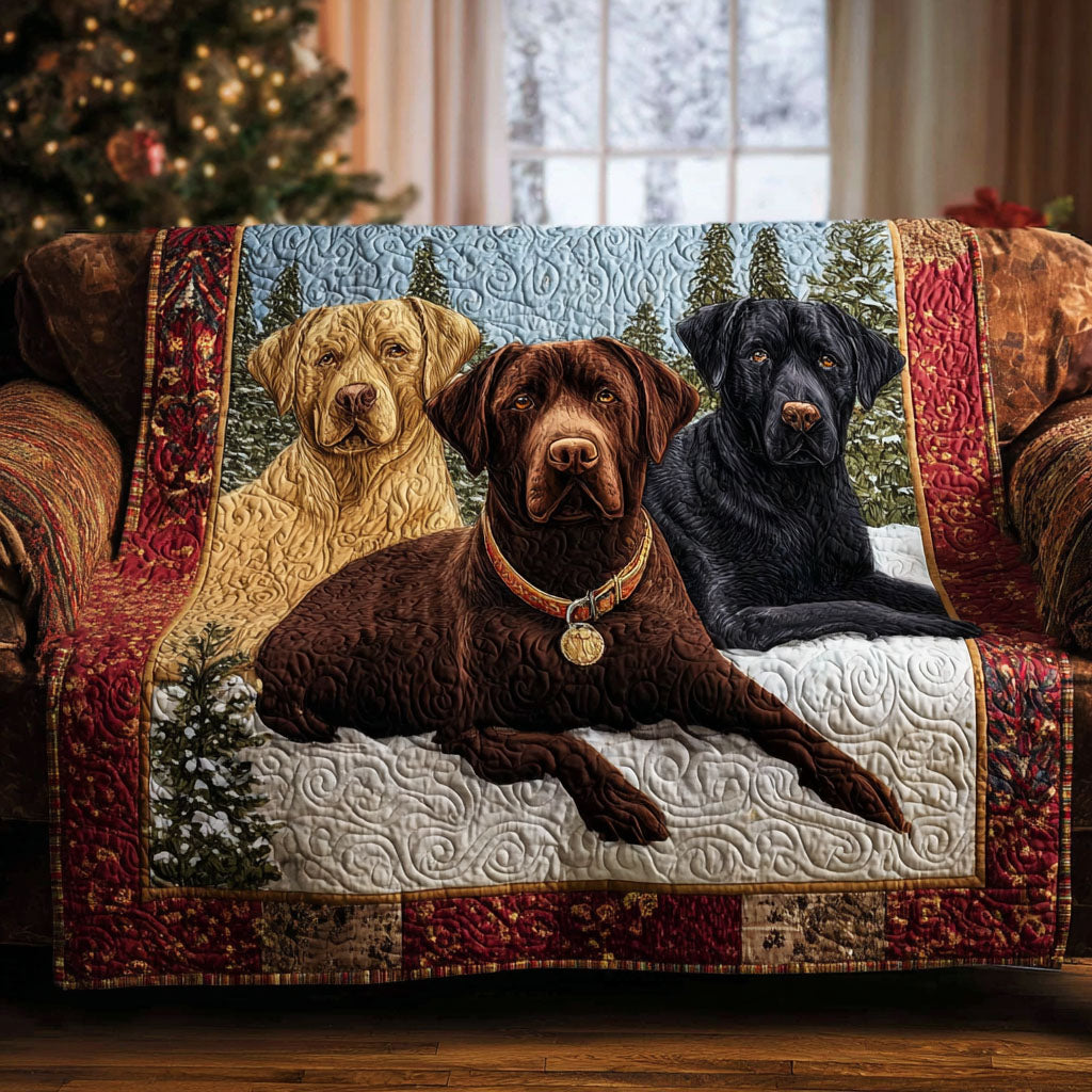 Husă de canapea matlasată - Labrador retriever — imagine 10